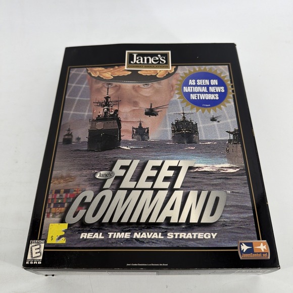 Other - Janes Fleet Command (1999) Pre-Owned US Retail Store Big Box Edition As Shown
